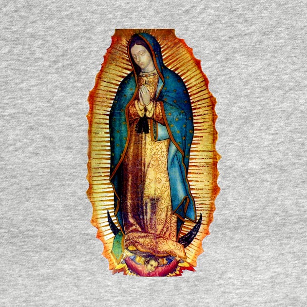 Our Lady of Guadalupe Tilma Replica by hispanicworld